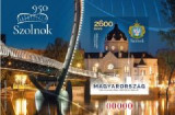 2025. 950 éves Szolnok - vágott bélyegblokk